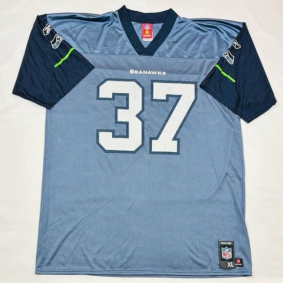 Seattle Sea Hawks Reebok Shaun Alexander Y2K NFL Football Jersey - Picture 1 of 7